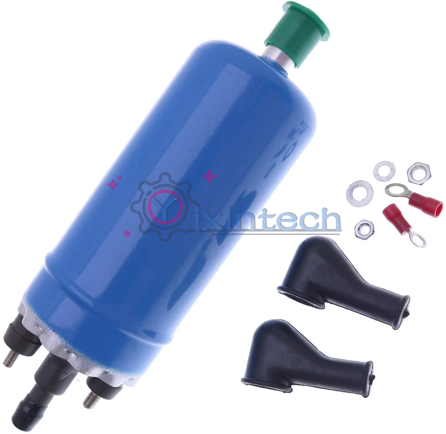 Inline Universal High Pressure Fuel Pump With Installation Kit