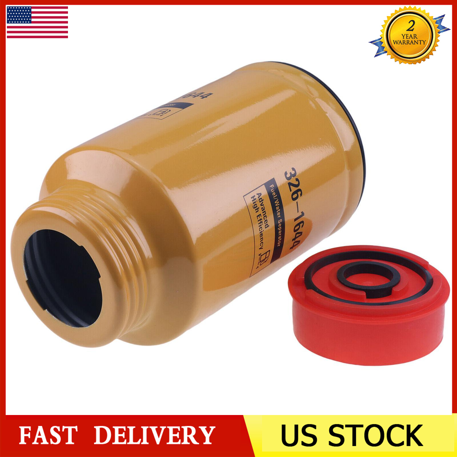 Fuel Water Separator Filter 326-1644 For Caterpillar CAT C6.6 C7