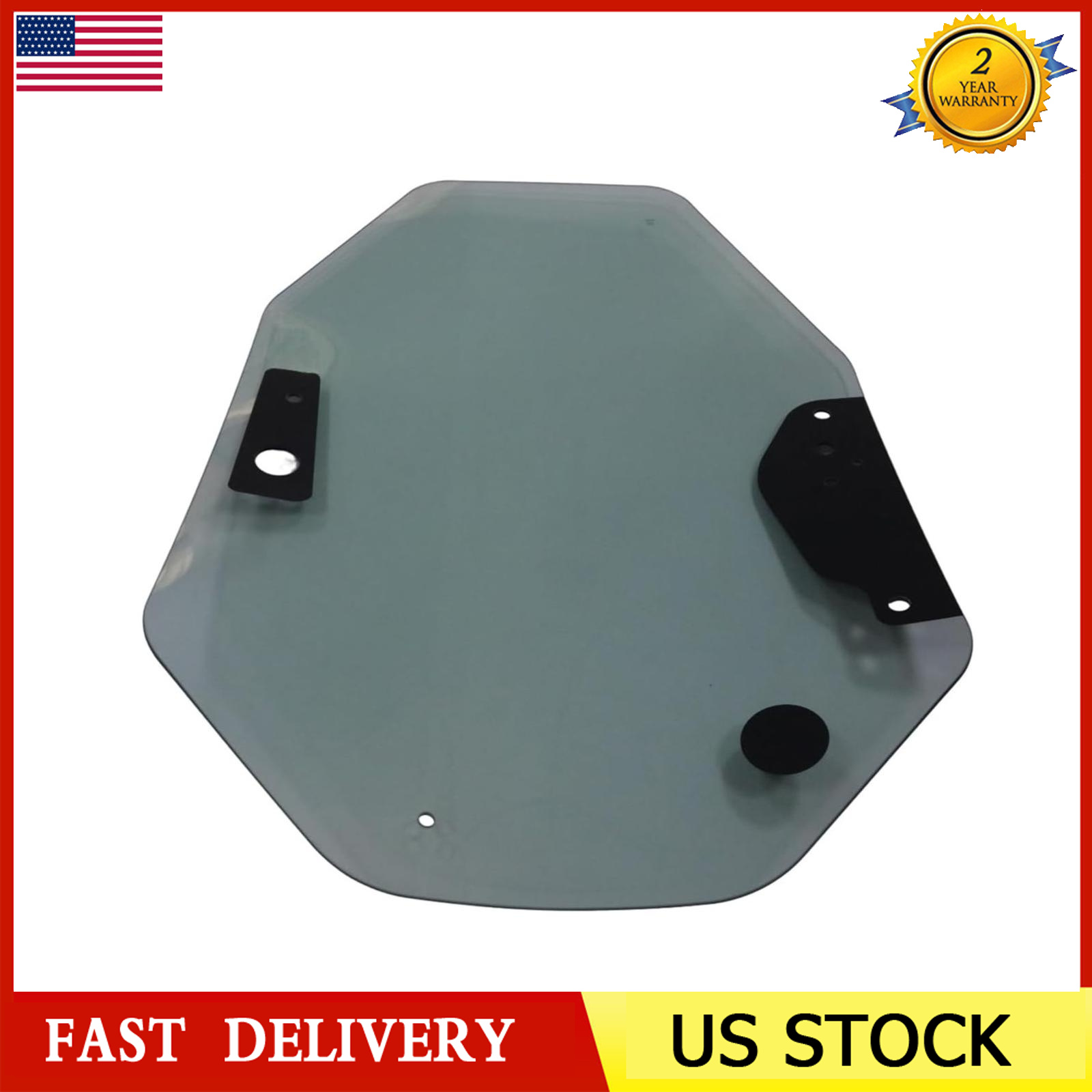 Front Door Glass 258-4071 2584071 For Caterpillar CAT Loader 246C