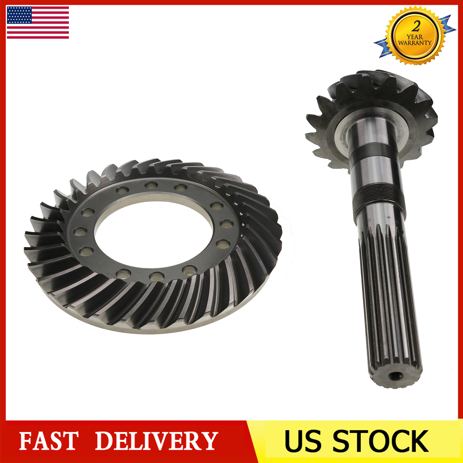 144460A1 Ring & Pinion Gear For Case Backhoe Loader 580L 144460A1 Ring & Pinion Gear For Case Backhoe Loader 580L