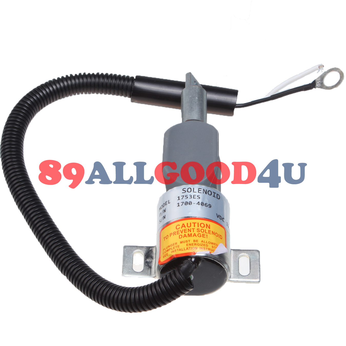 New Fuel Shut Off Solenoid for TAKEUCHI TL140 Loaders 12V eBay