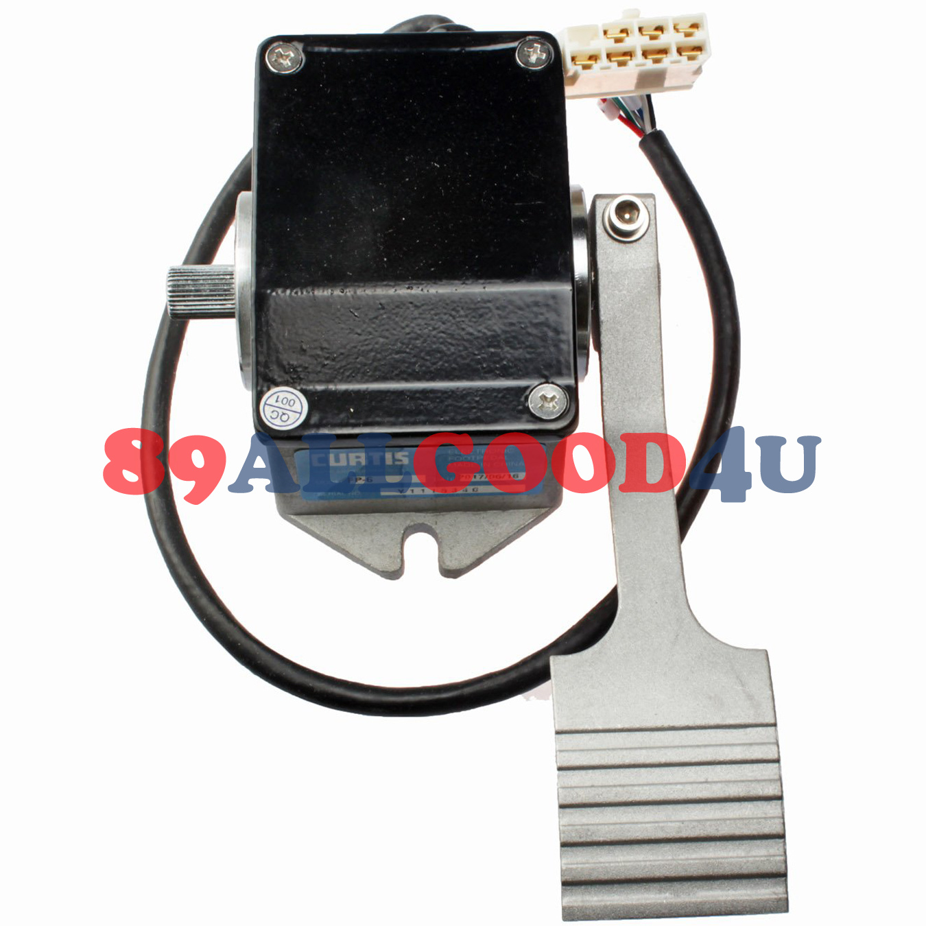 Throttle FP6 style 05K Foot throttle for Curtis EV Potentiometer type