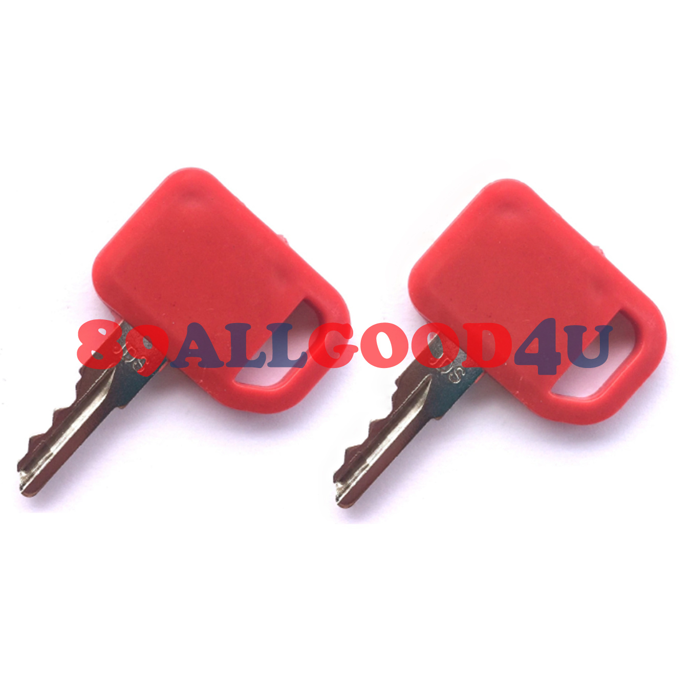2X Ignition Key T209428 For John Deere Skid Steer and Compact Tracked