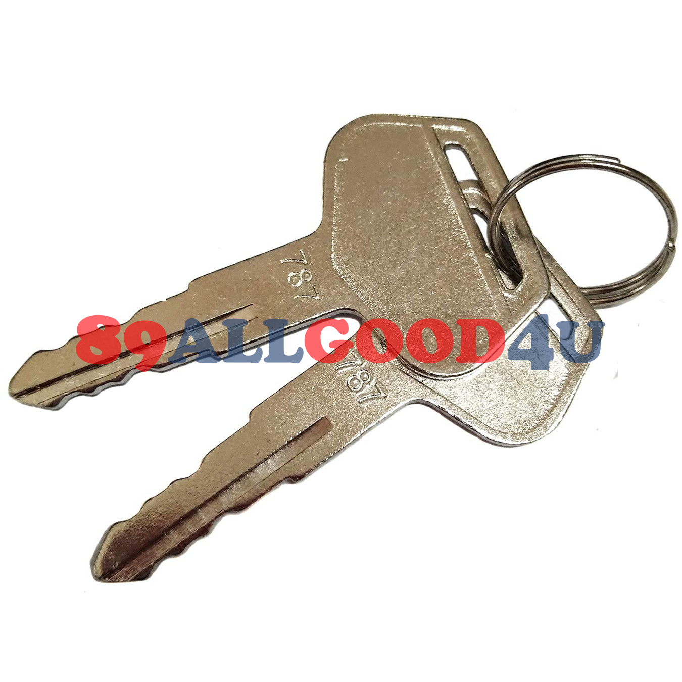 2X Keys Heavy Equipment Key 787 Fit most of Komatsu Equipment eBay