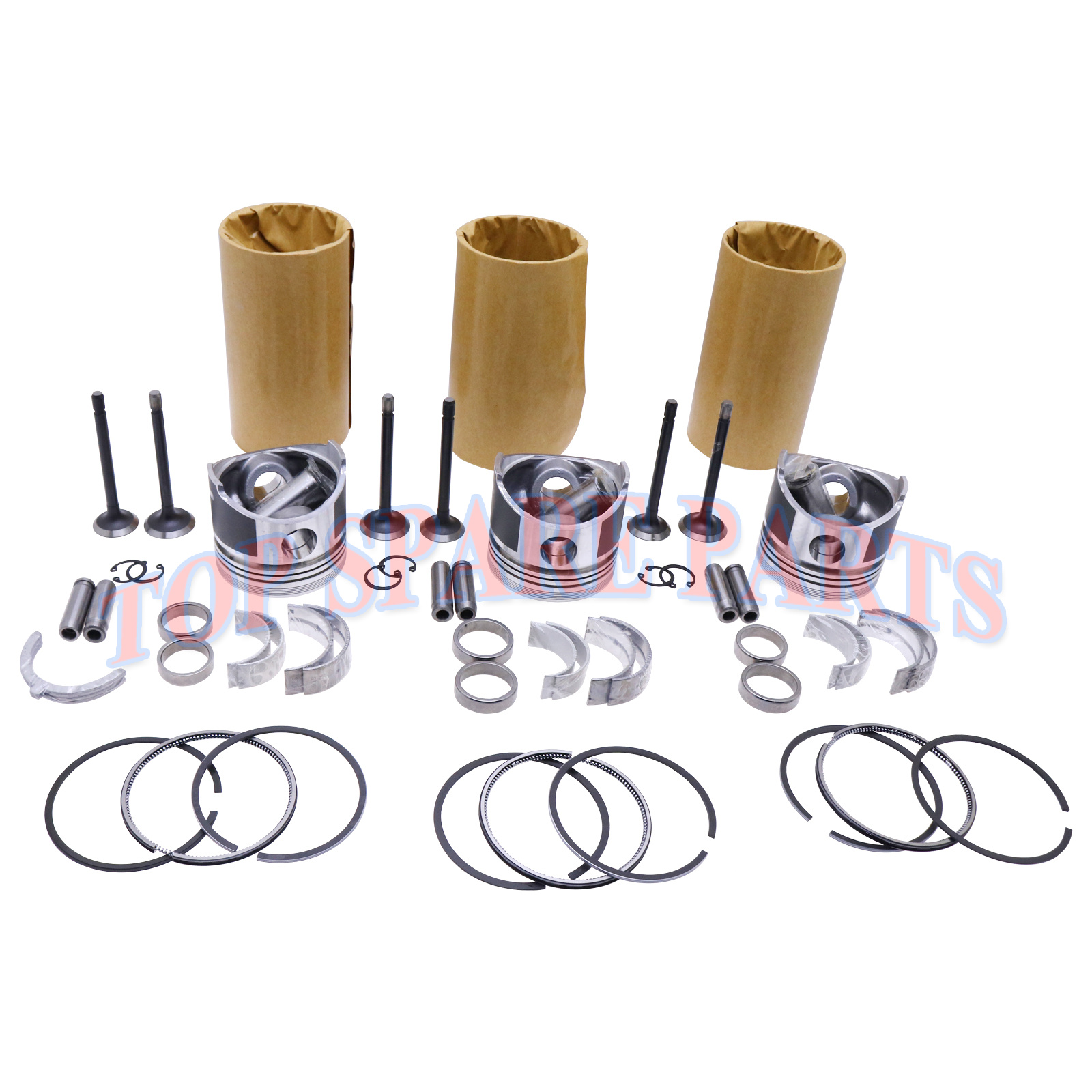 Overhaul Rebuild Kit for Yanmar 3TNE68 3D68E 3TNE68C Engine eBay