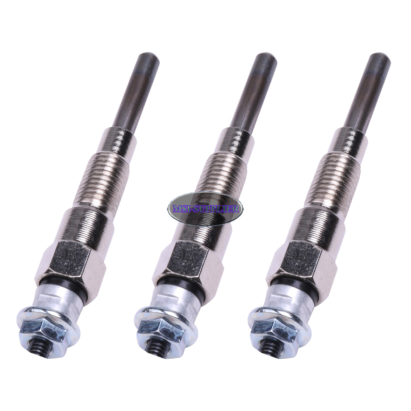 Glow Plug 3PCS for Kubota ZD25F ZD221 ZD28 ZD323 ZD326 ZD331 ZD18 ZD21 ZD321 Replacement Parts