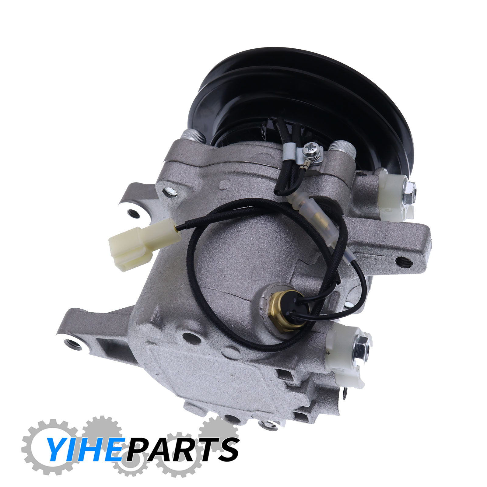 A/C Compressor RD451-93900 For Kubota Tractors & Excavators - Fits M5040, M7040, SVL90, KX040-4, R530, Many More