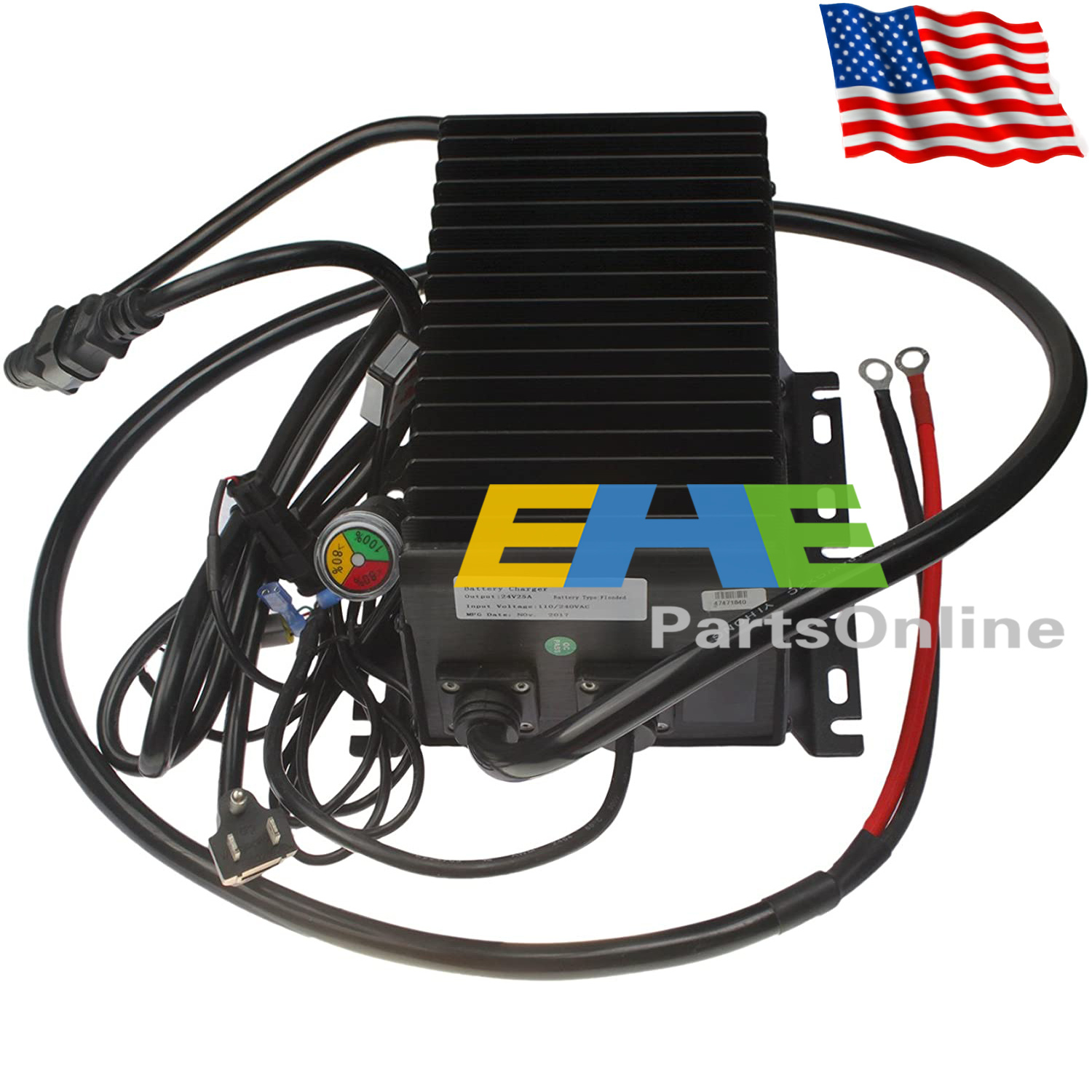 Battery Charger for Genie Lift GS1530 GS1930 GS2032 GS2046 GS2632