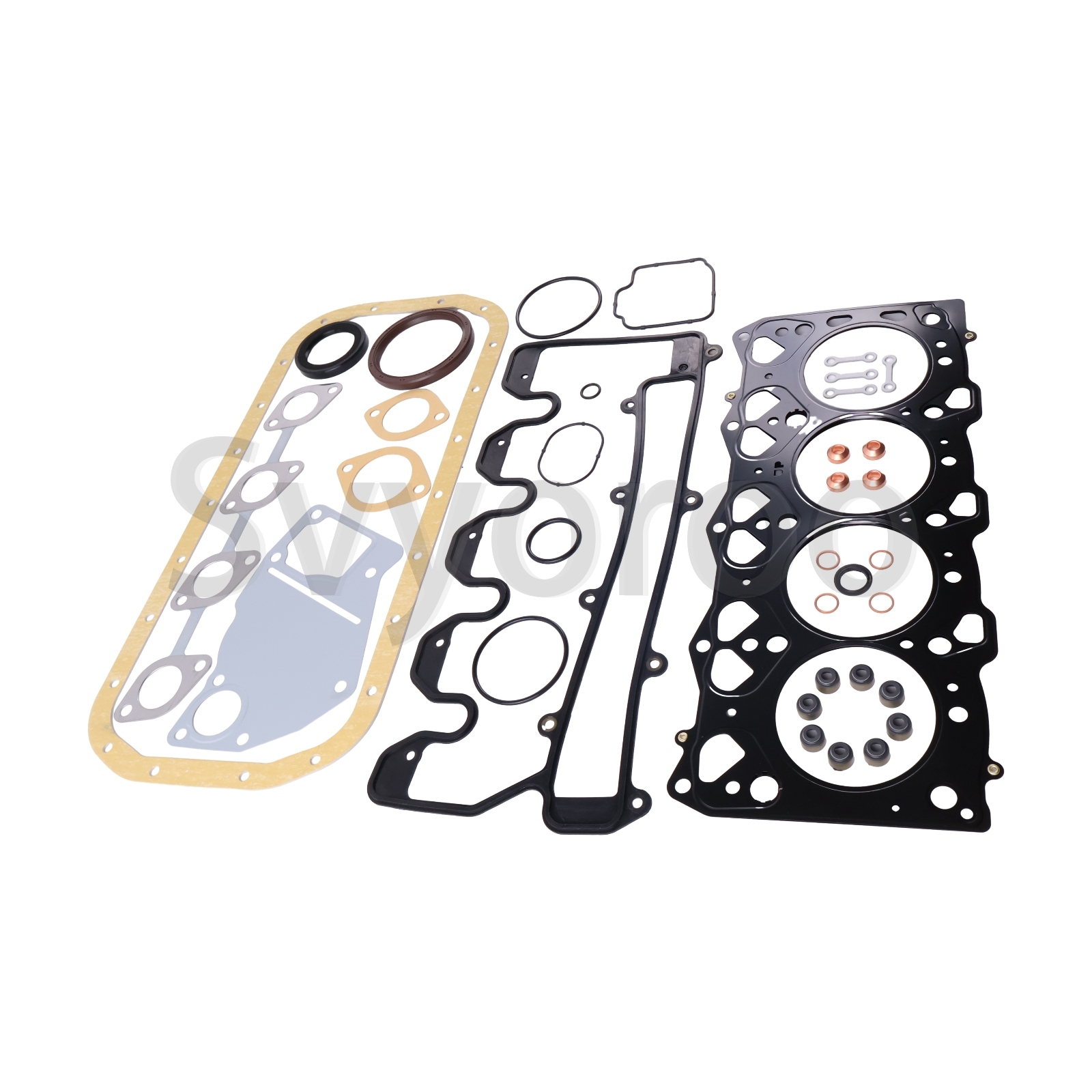 ASUNE 4点セット Full Gasket Kit 5-87818-348-0 For Isuzu Engine 4LE2 Hitachi