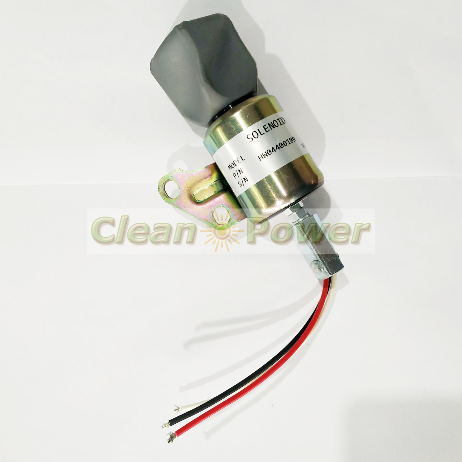 Fuel Shutoff Solenoid SA-4899-12 for Kubota D722 Z482 D902 Super Mini Engine 12V