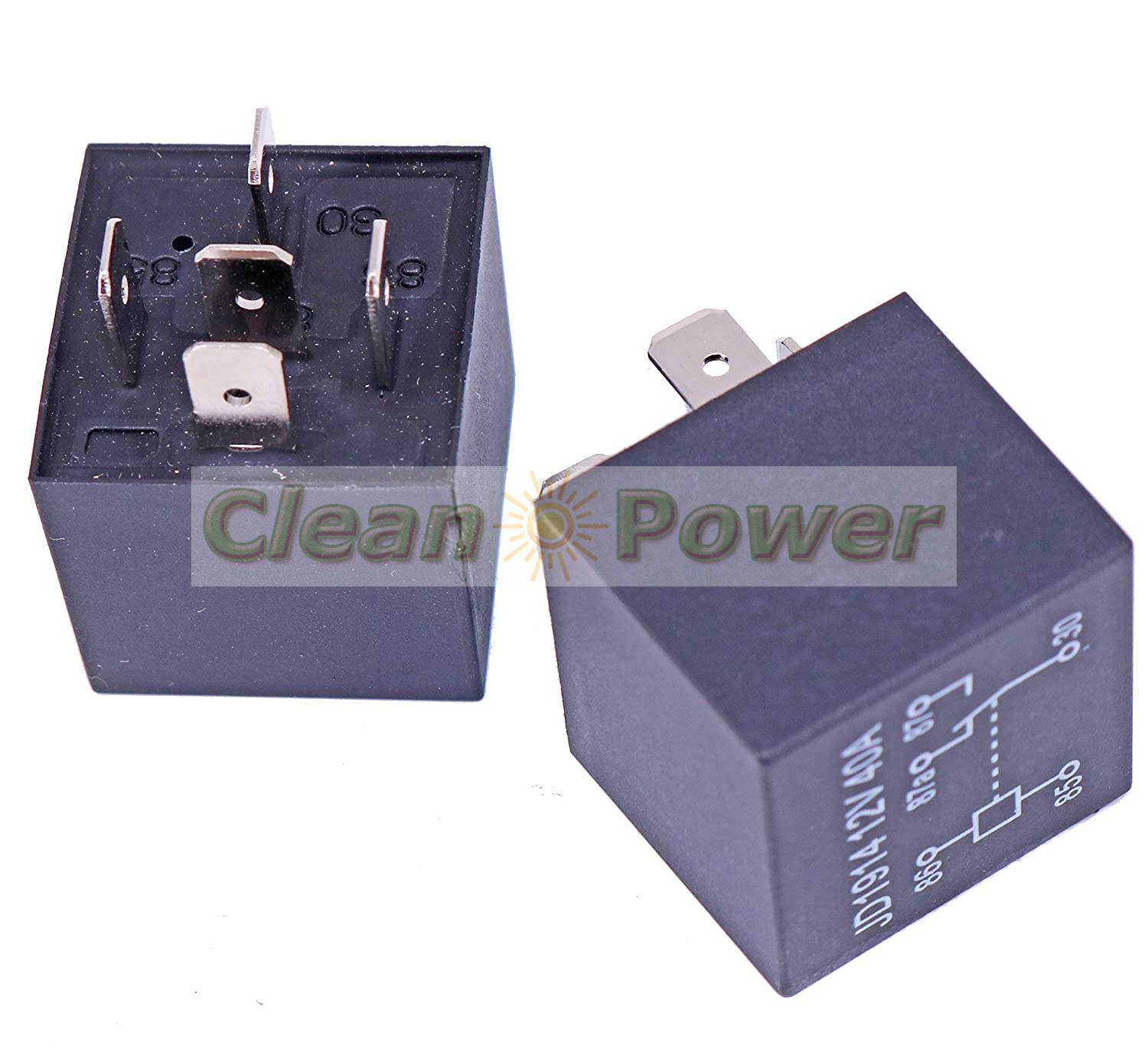 4 Rel&egrave; 12V 40A Modello 6679820 Per Minipala Bobcat 751, 753, 763, 773, 863 E Altri