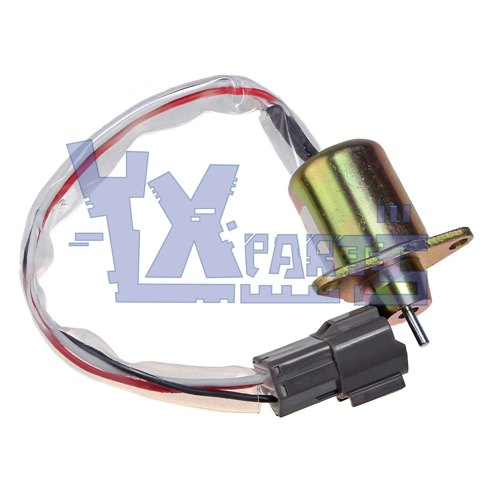 24V Fuel Shutoff Solenoid 12961277940 for Yanmar 4TNV98 4TNV94 TB235