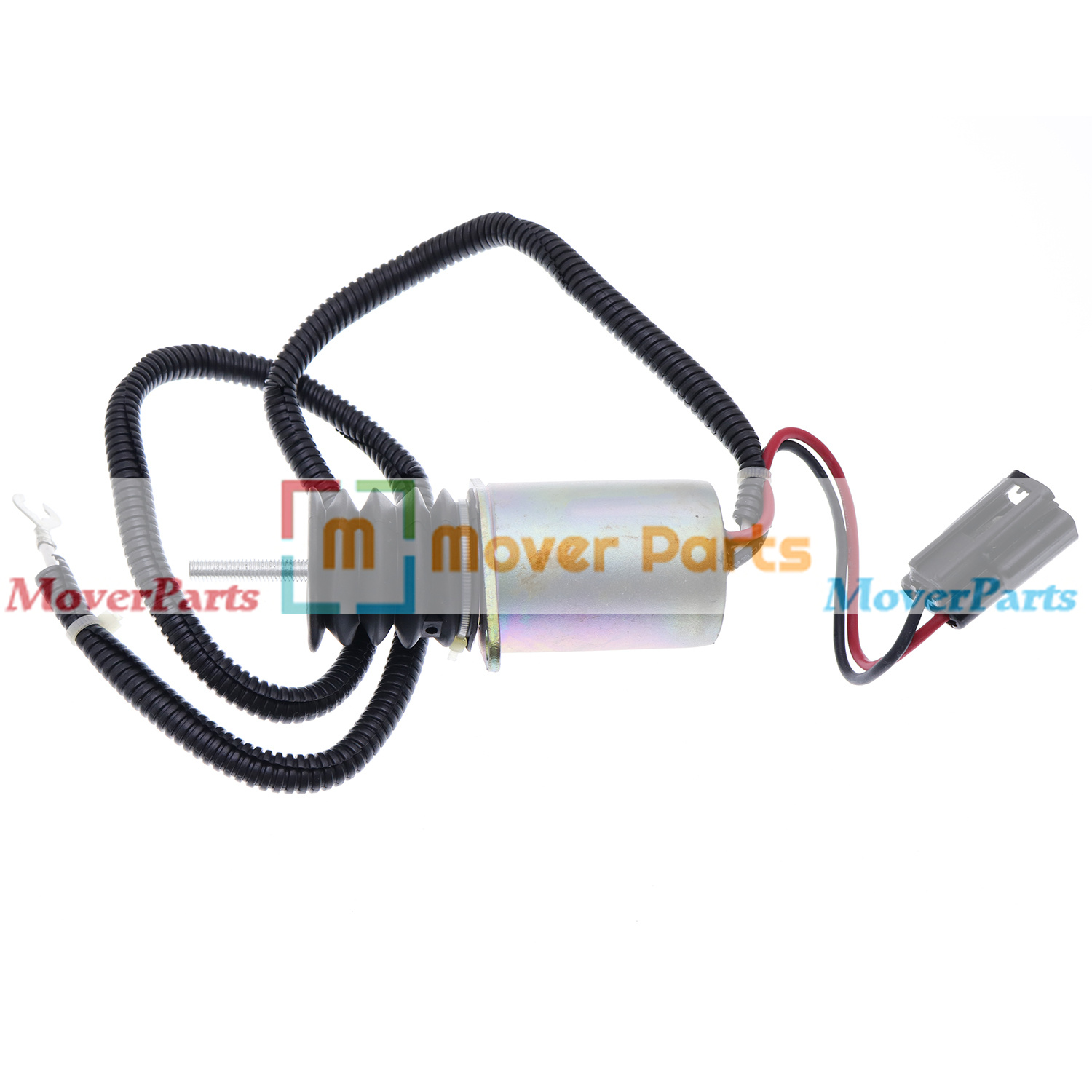 AM124377 AM124380 Fuel Shut Down Solenoid for John Deere Loaders 375 3375 675 675B 4475 5575 6675 7775 Front Mower 415 455 F915 F925 F935 Tractors 655 755 756 855 856 955