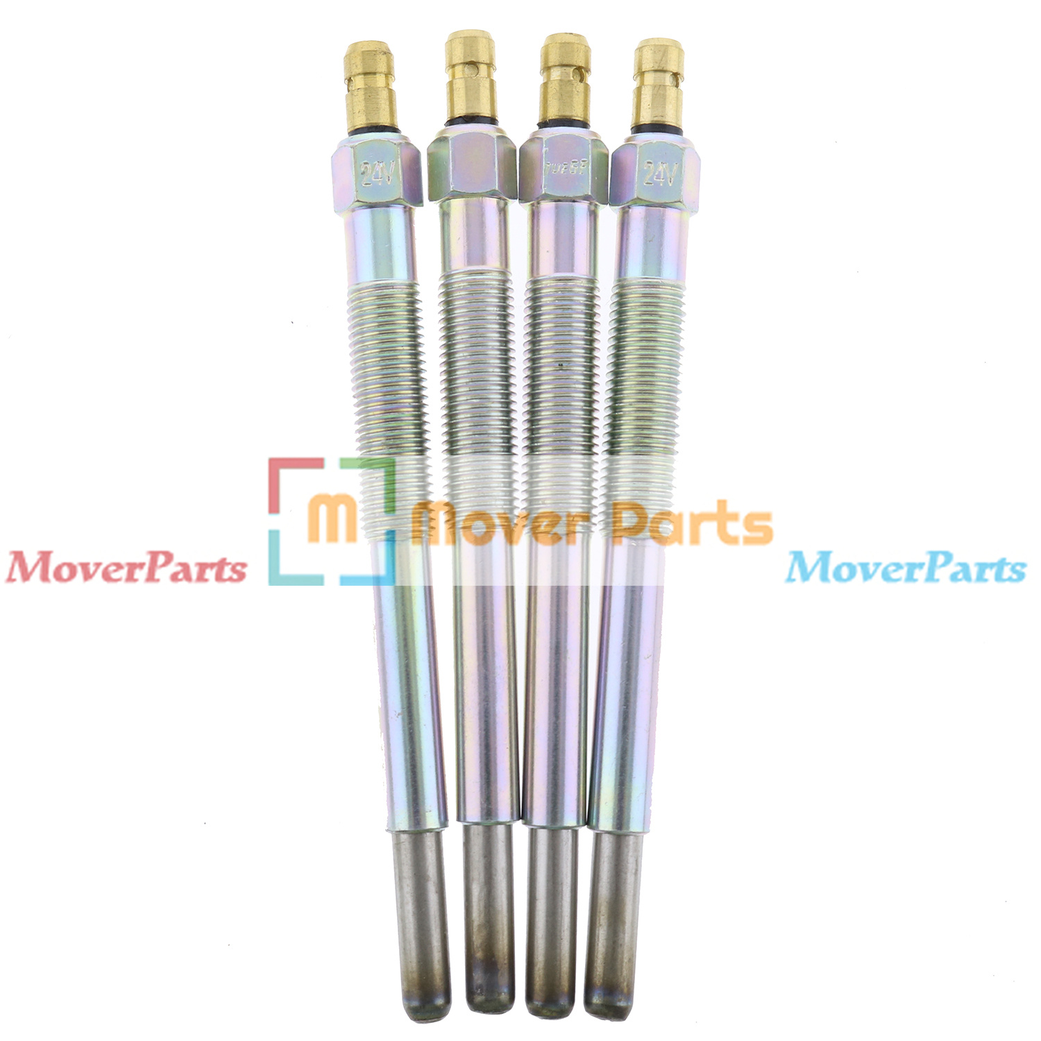 4PCS Glow Plugs for Caterpillar CAT Track Loader 941 955H 977H Engine