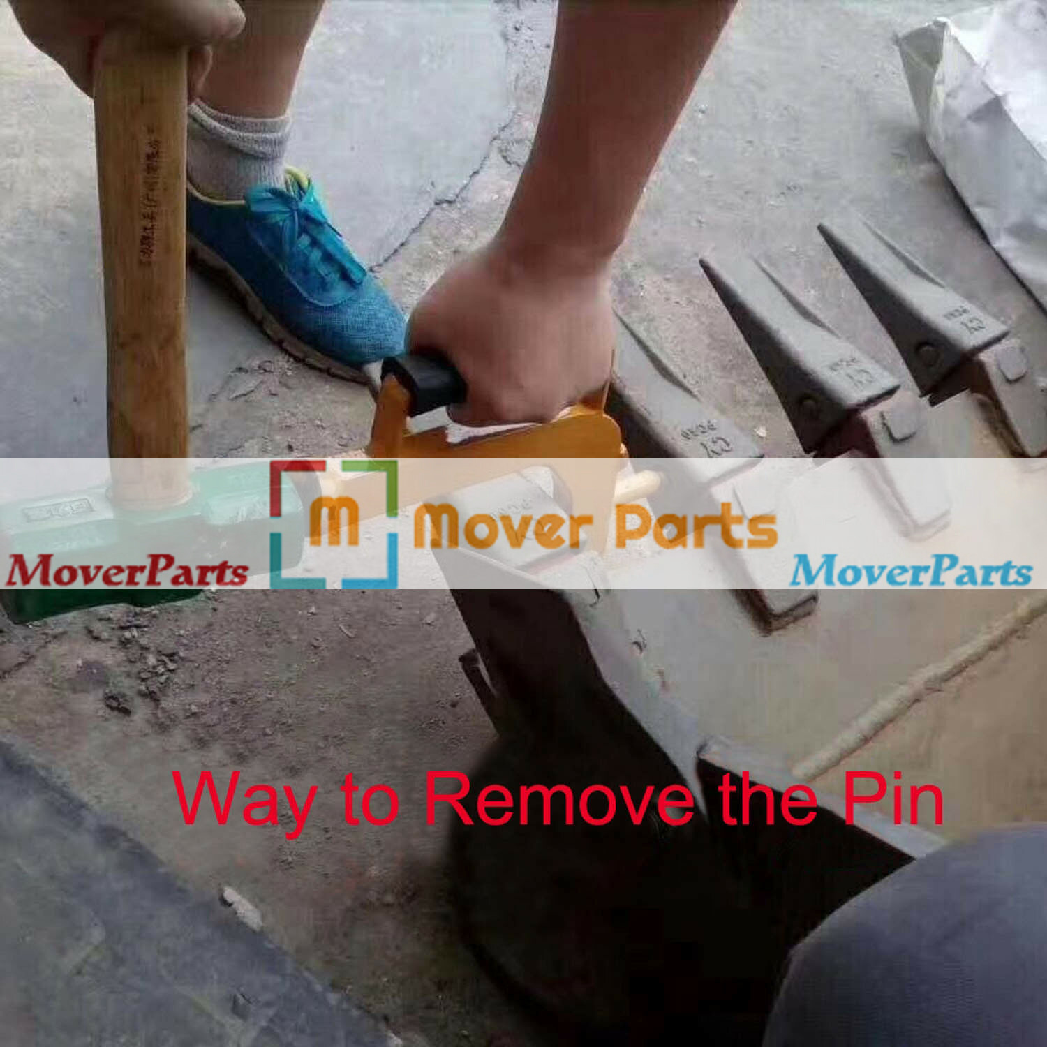 Exchange Bucket Tooth Tool Pin Device Fits CAT Komatsu Hitachi Volvo