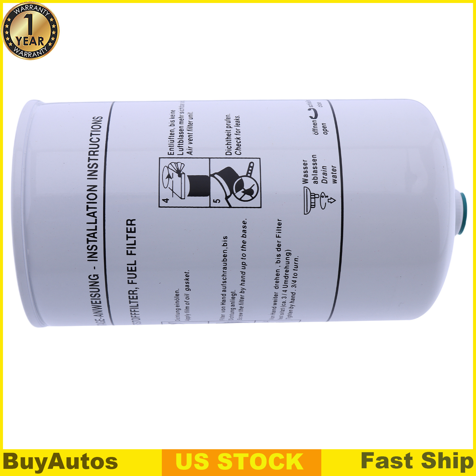Fuel Filter 04130241 001225431 For Deutz Engine D2.9L4 TD2.9L4