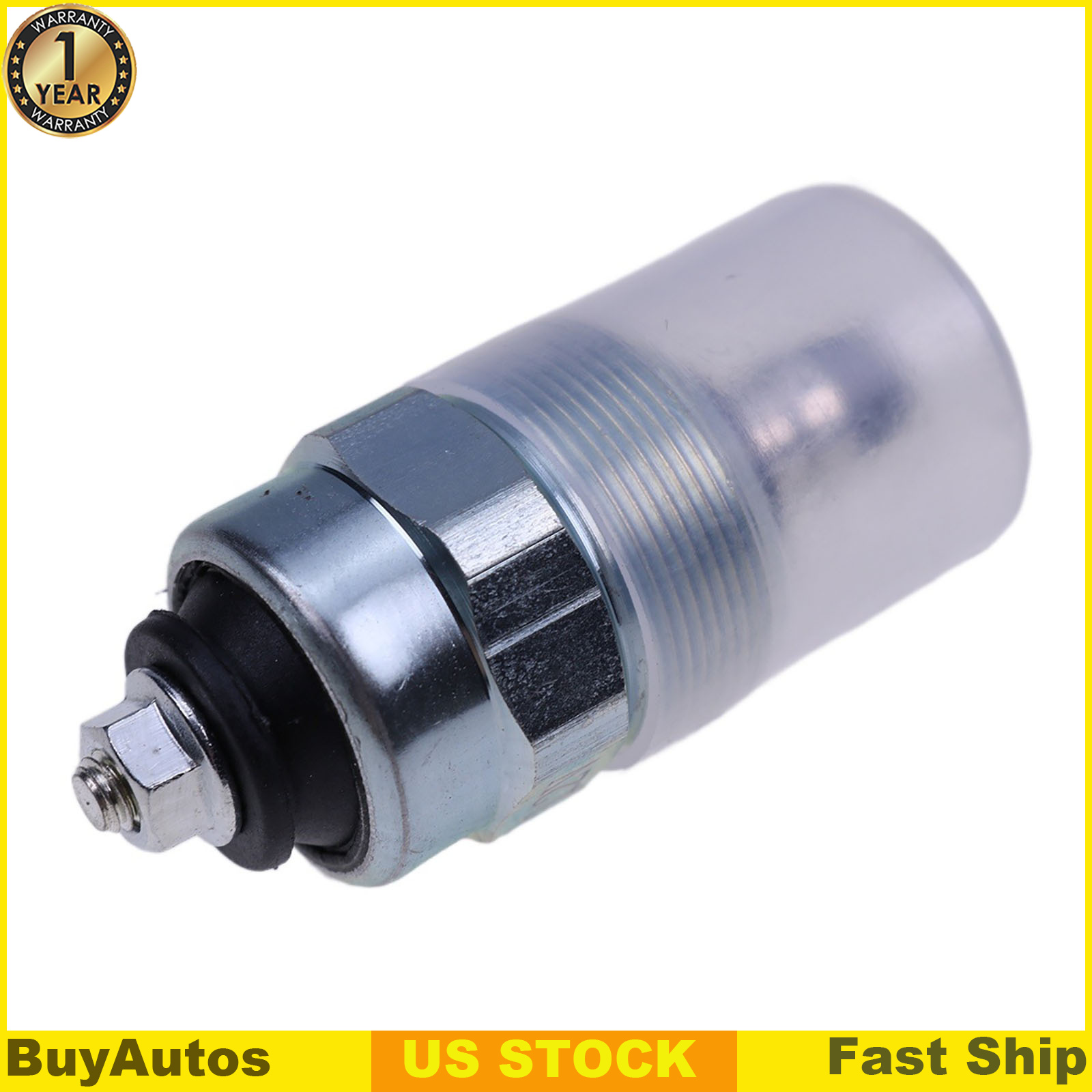 サト 12V Fuel Shutoff Solenoid For Zexel Injector Pump GQ GU RD28 TD42
