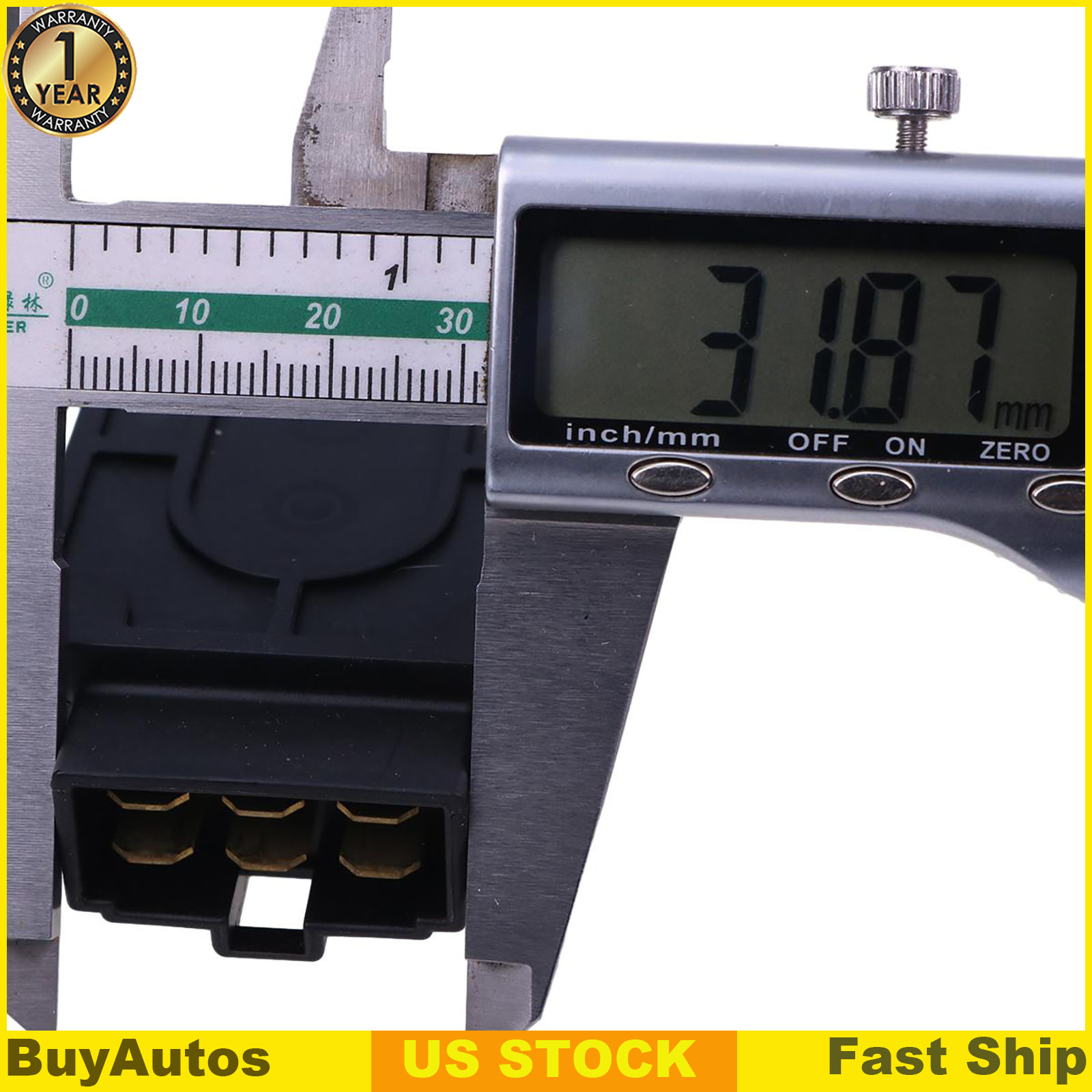 Relais Temporisé Bougie Préchauffage 8970405010 - Compatible Pelle Isuzu EX35U Et Moteurs Kubota D902/D1005