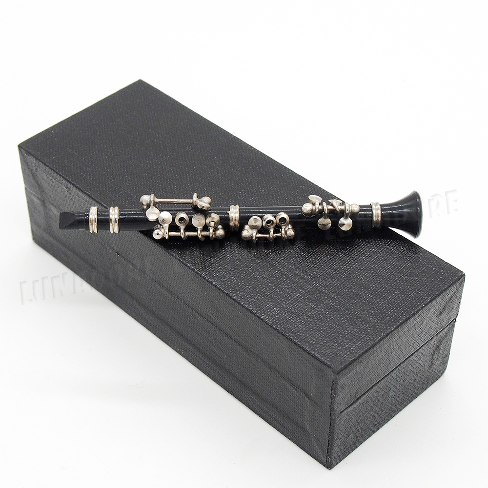 112 Black Miniature Music Musical Instrument w/ Case & Stand