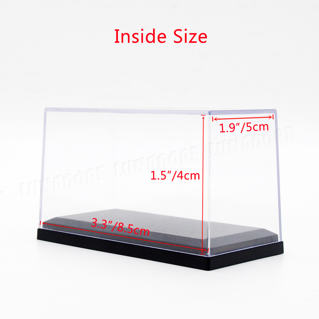 Clear UV Acrylic/Plastic Display Box Case Dustproof Protection Mini 4
