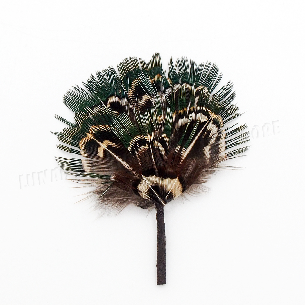 12 Dollhouse Miniature Lady Feather Fan Dollhouse Accessories Furniture H 1Pc 1