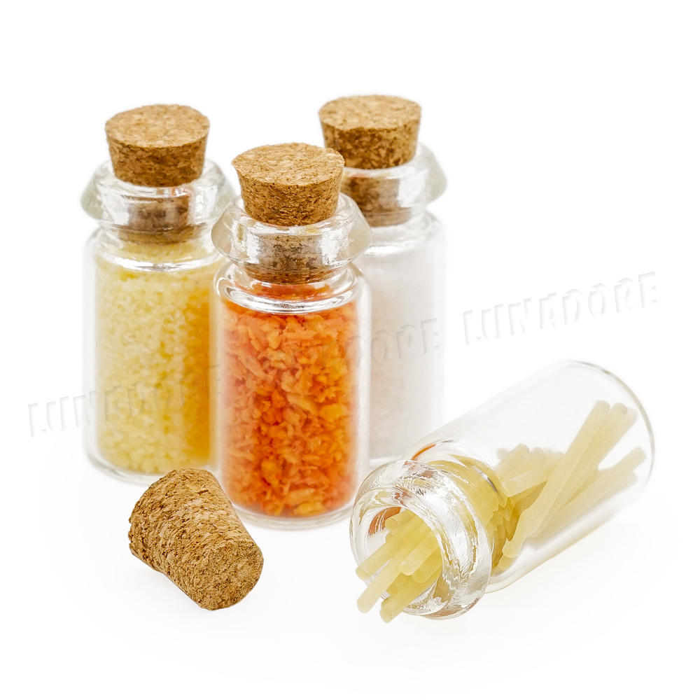 miniature spice jars