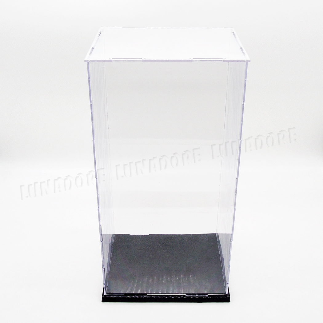 Acrylic Plastic Display Box Showcase 7.2"x5.6"x14.6" Big SelfAssembly