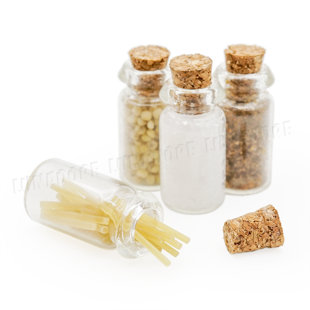 miniature spice jars