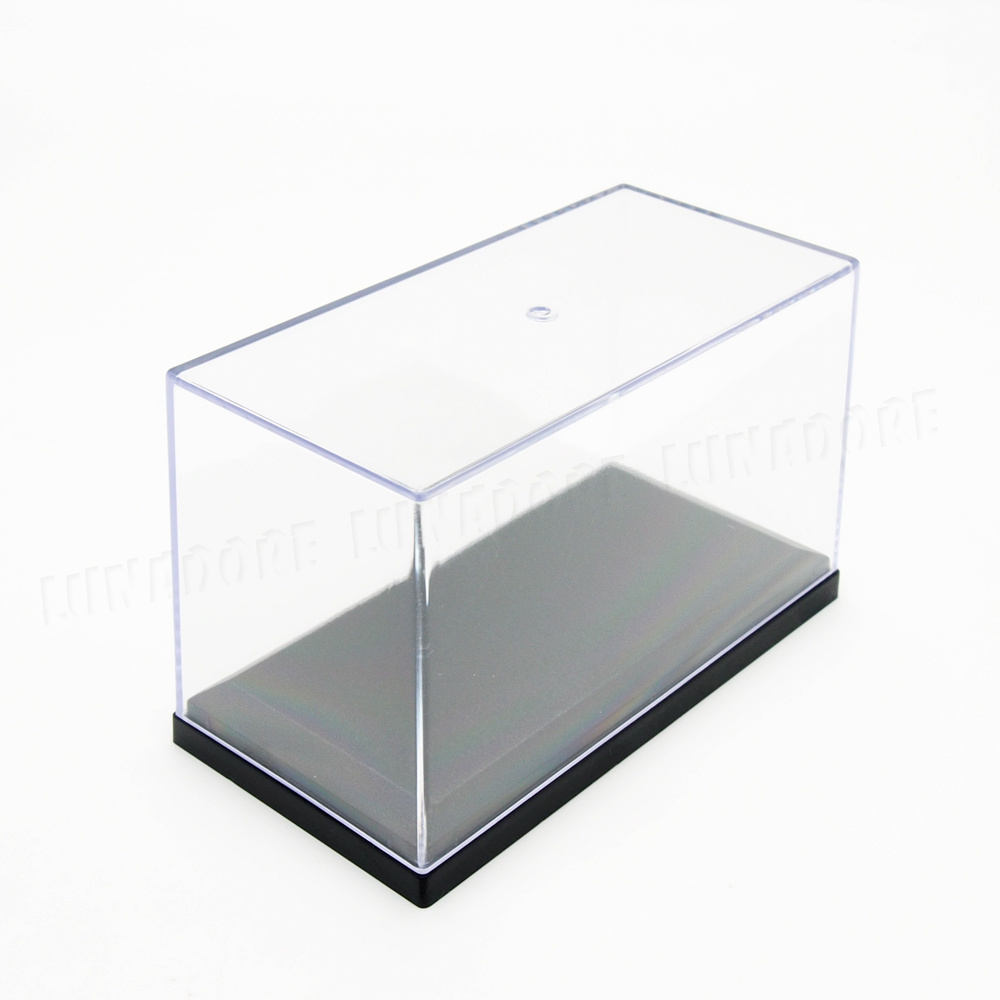 Clear Acrylic Plastic Display Box Case Protector Toys Dustproof Big Size 26cm