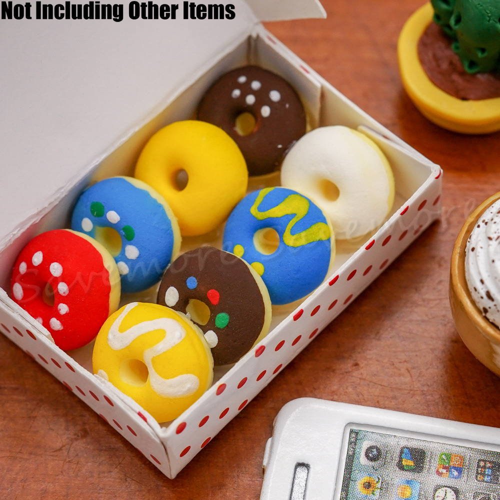 1:12 Dollhouse Miniature Kitchen Food Cakes Dessert Donut Accessory US