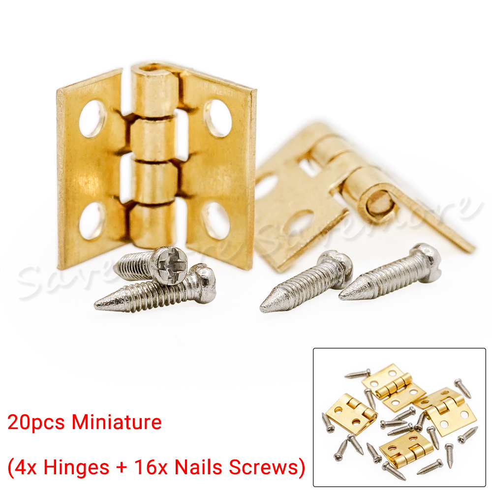 dollhouse hinges and screws