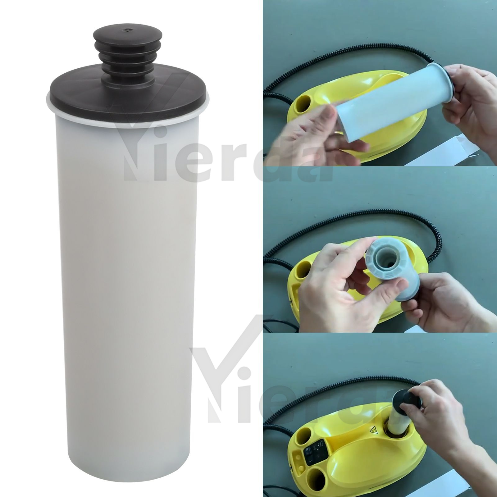Pack De 2  Cartucho De Filtro Descalcificador Compatible Con Limpiadora A Vapor Karcher Sc3 Sc3mx Easyfix 90133365