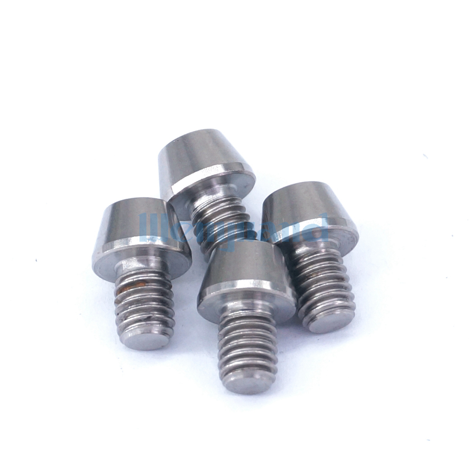4 PCS M6x8//10mm GR5 Titanium Taper Cone Allen Head Bolt For Bicycle V Brake