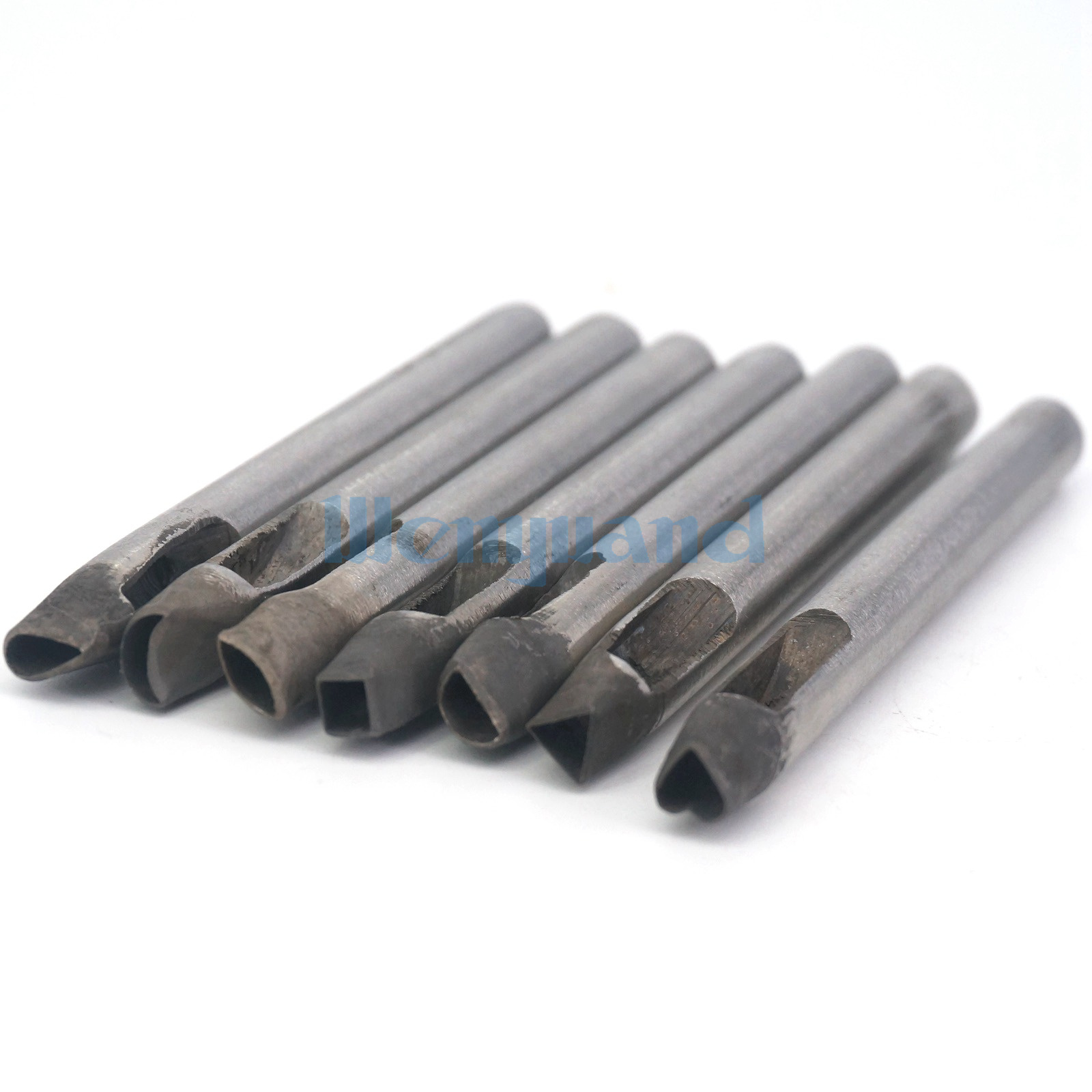 Full Set 7pcs Leather Punch Craft Hole Punching Tool Belts Trimming