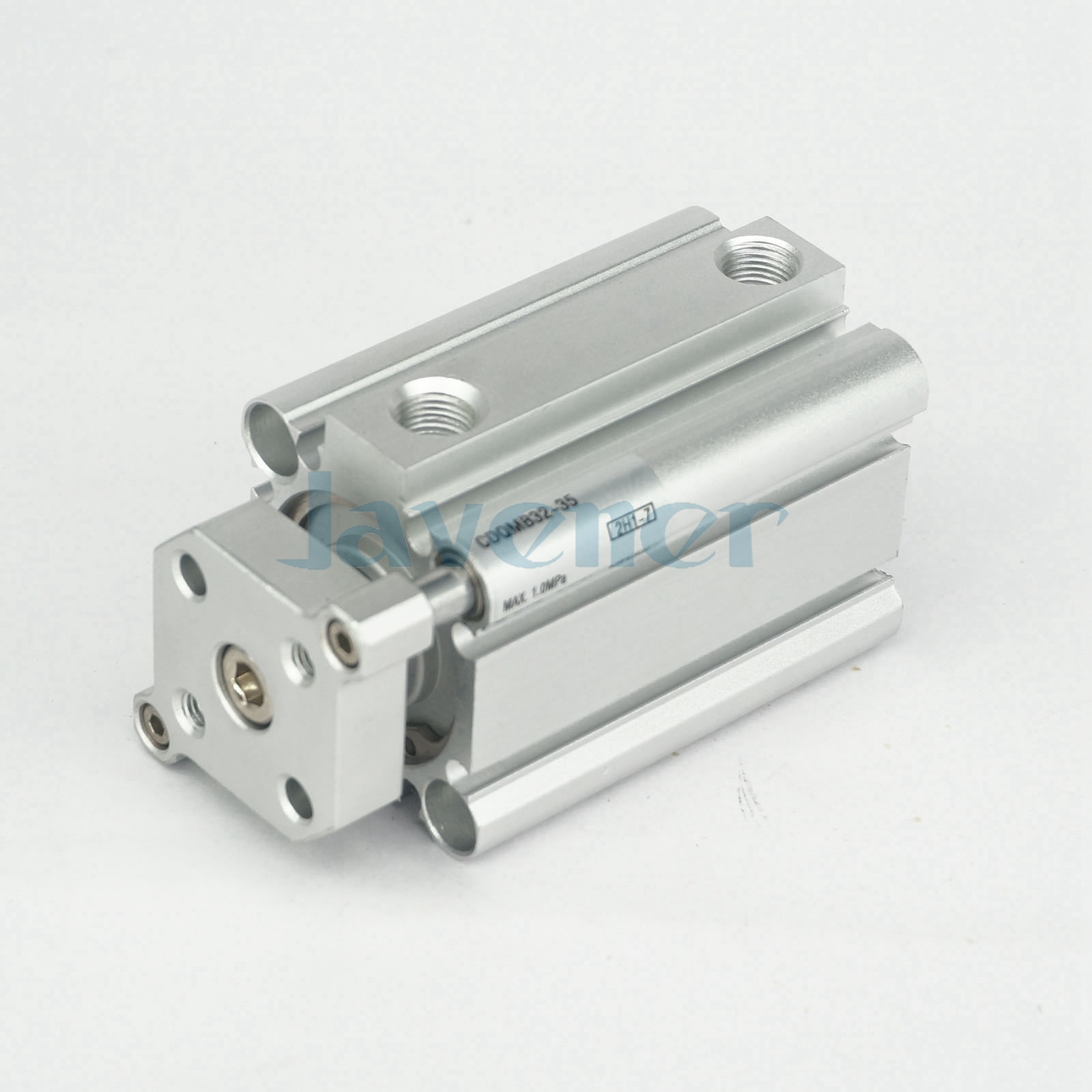 CDQMB Bore 20-25 Stroke 5-50mm Compact Air Cylinder Guide Rod With Magnet