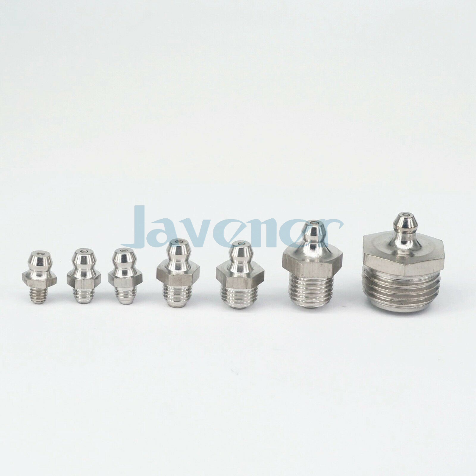 M5M20 1/8"1/2" BSP Stainless Steel Grease Zerk Nipple Fitting For