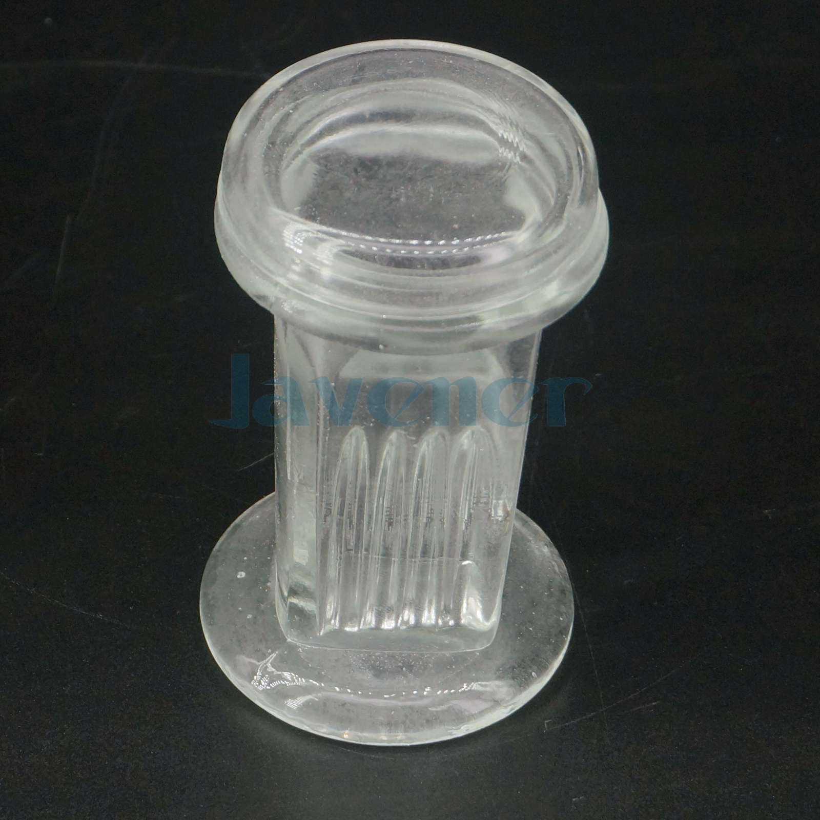 Microscope Glass Slide Staining Jar 5 Slots With Lid For Lab Apothecary
