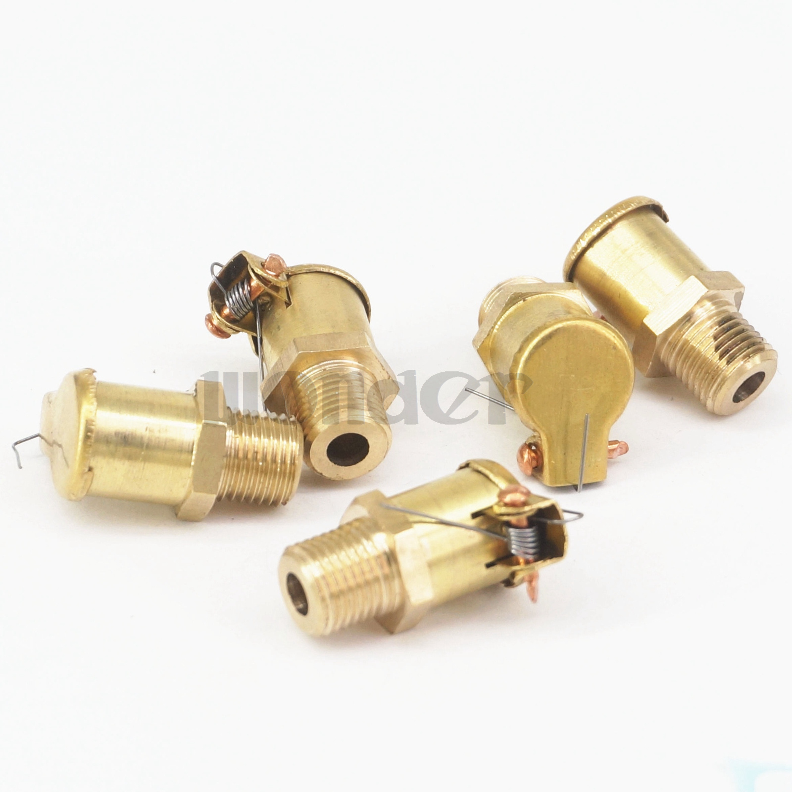 M10 x 1mm Metric 3ml Brass Grease Oil Cup Oiler Spring Cap Hit Miss Engine