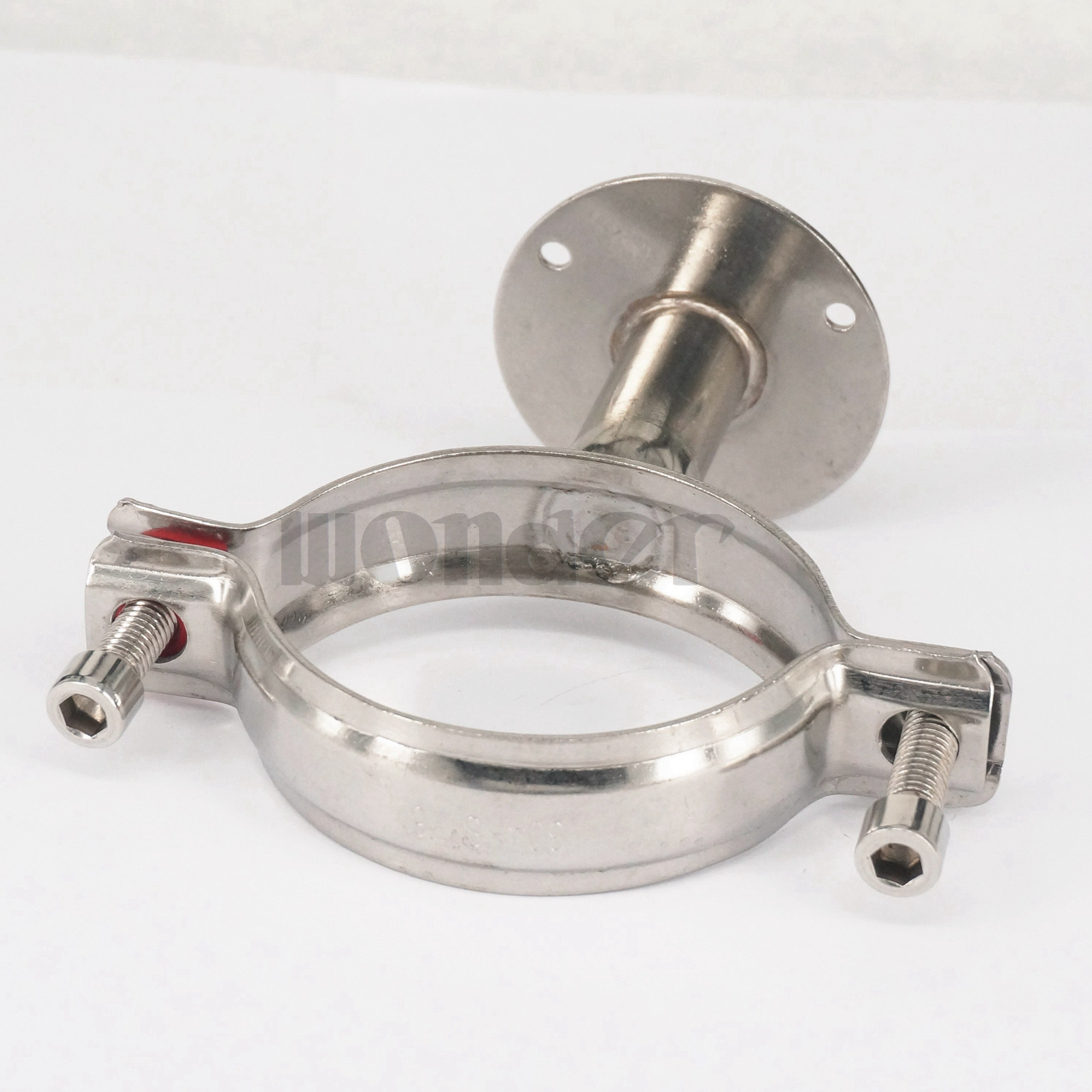 Fit Tube O/D 12mm To 102mm Stainless Pipe Clamp Clip Support Bracket