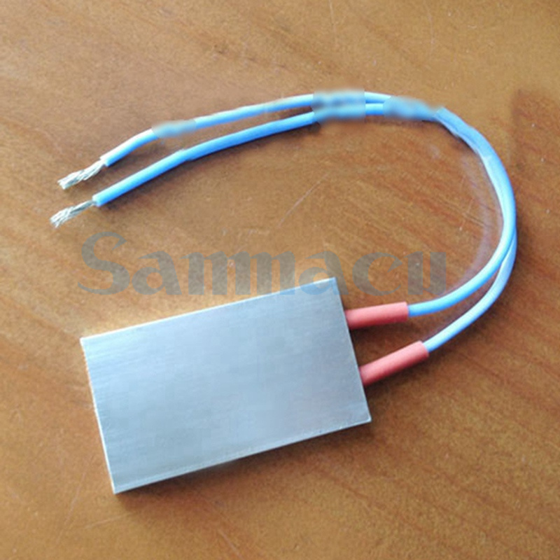 2PCS 60x21x5mm 8W-120W 12V-220V Ceramic Aluminum Insulated Thermostat PTC Heater