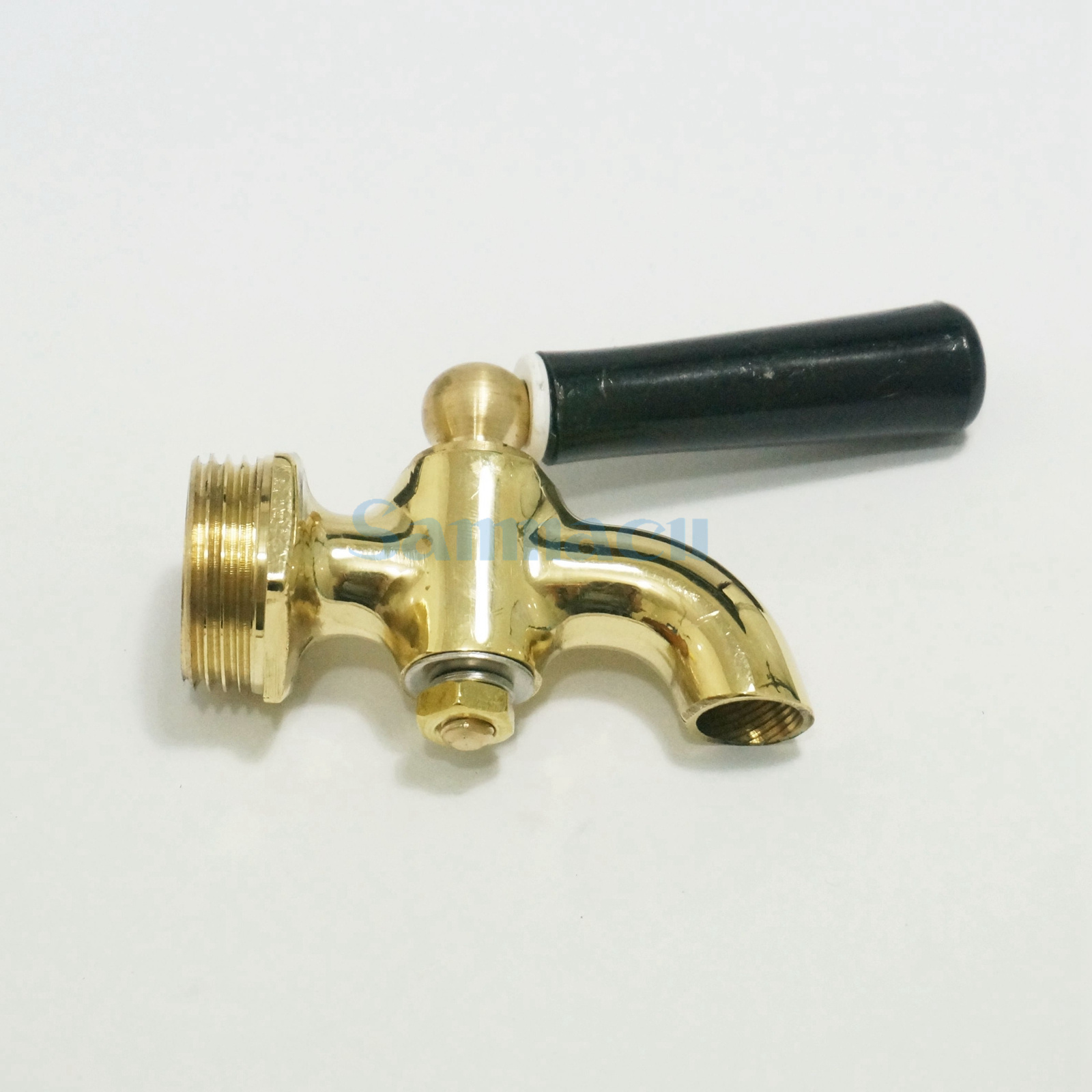 3/4" BSP Male SmallType Hot Water Tap Antique Brass Handle Faucet For