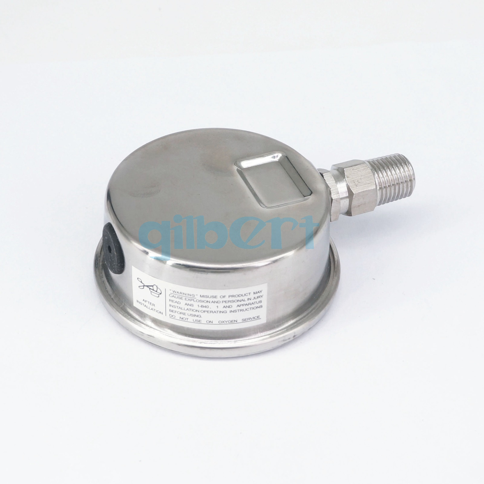 0-250 Bar 1//8/" NPT 60mm Dial Pressure Gauge 304 Stainless  Bar PSI N2 Steam