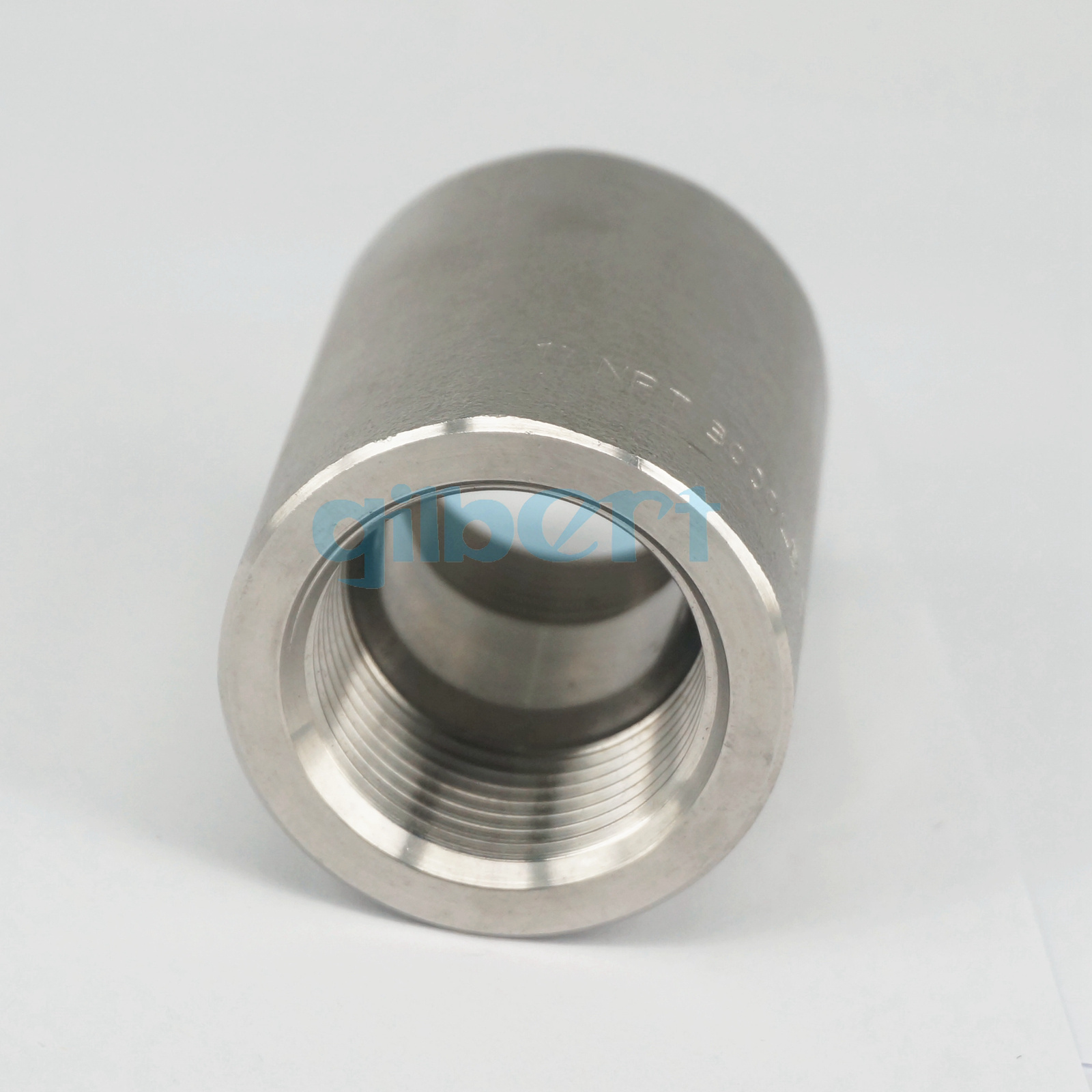 1 8 To 2 NPT Female 3000 PSI 304 Stainless Steel Socket Forged Pipe 