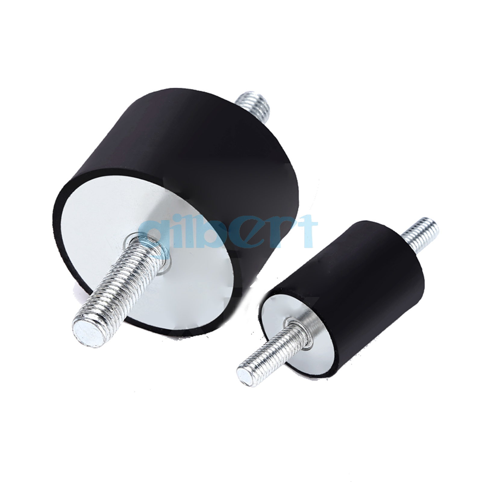 4pcs 8100mm M3M16 Rubber Shock Absorber Double Male Thread Crash Pad