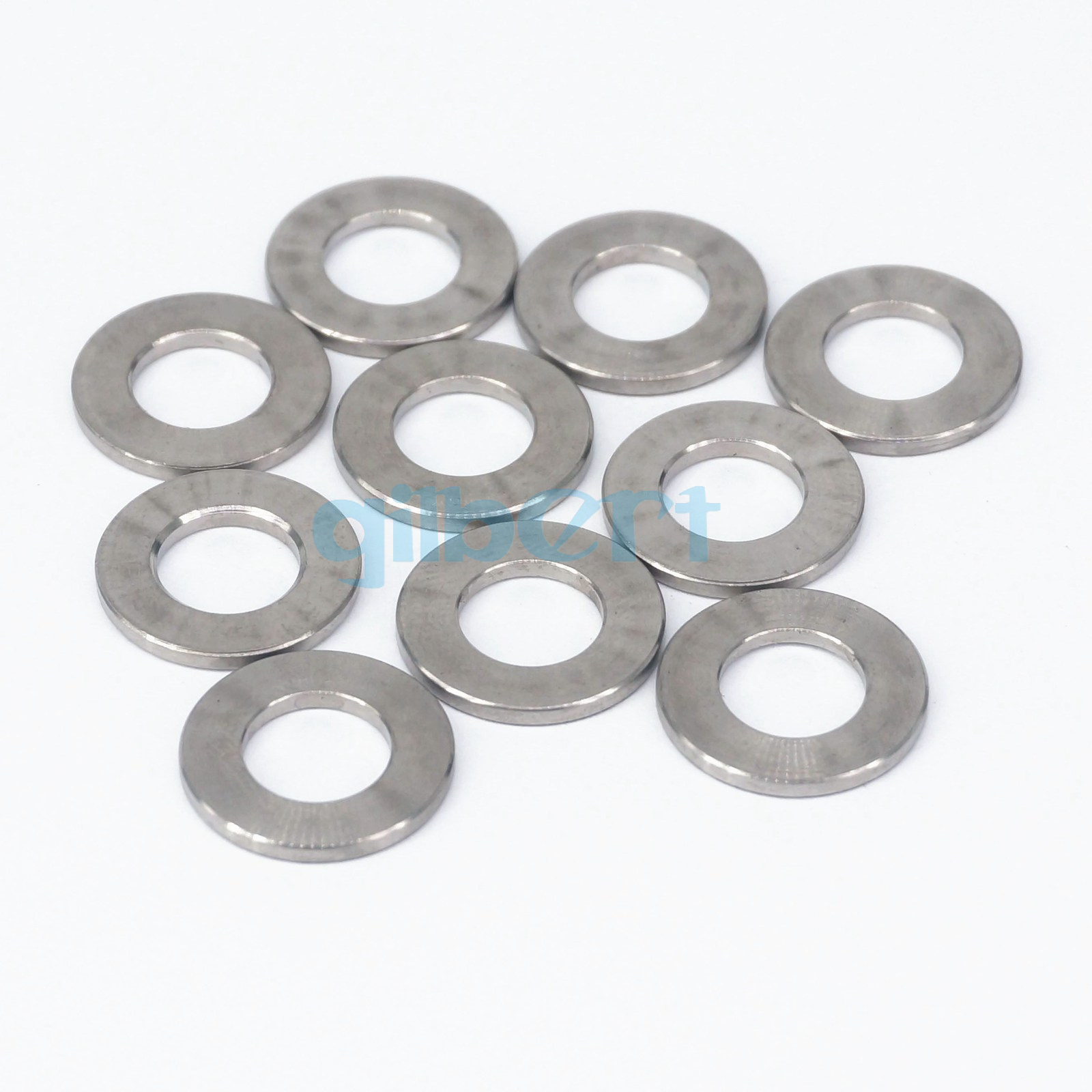 Titanium M5 M6 M8 Washer Bolt Washer for HEX Socket Tapered Screw GR5 