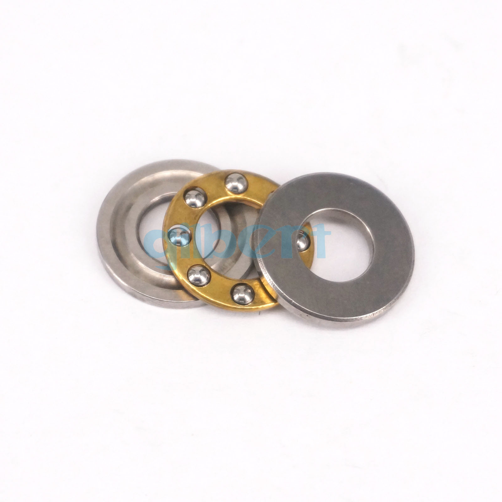 I//D 3mm To 10mm Miniature Axial Ball Flat Washers Thrust Bearings 3-Parts ABEC-1