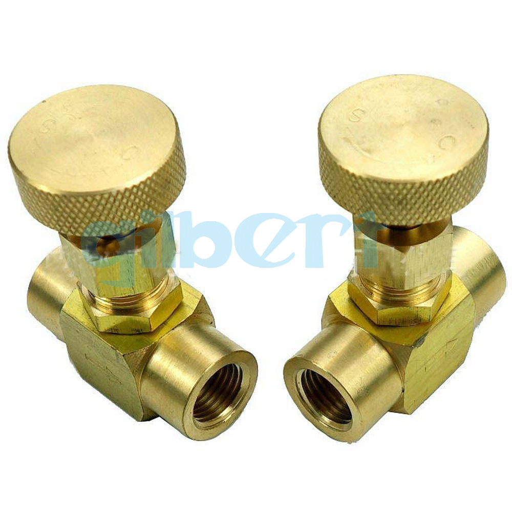 1/8" 1/4" 3/8" NPT BSP Brass Needle Valve 1000 PSI WOG Plumbing Propane